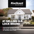 thumbnail image 3 of Kwikset Tylo Antique Brass Entry Lock and Double Cylinder Deadbolt ANSI/BHMA Grade 3 1-3/4", 3 of 4