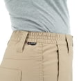 thumbnail image 6 of LAPG Women's Stretch Core Cargo Pants, Elastic Waistband, High Rise, Relaxed Fit, Outdoor Work Pants, Coyote, 8-SHORT, 6 of 8