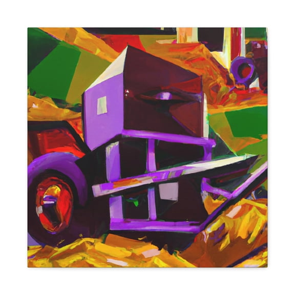 Taming the Hayfield - Canvas