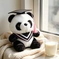thumbnail image 4 of SPOORYYO Graduation Panda Plush Toy with Cap Cute Soft Stuffed Animal Gift for Graduates Students Keepsake, 4 of 6