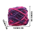 thumbnail image 2 of Crochet Yarn under $5! Xqxayjr Handwoven Crochet Yarn, Thick Ice Yarn for DIY Sweaters, Scarves, Amigurumi, 100g 325m Acrylic Knitting Yarn, Craft Yarn for Beginners & Experts, 2 of 9