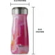 thumbnail image 4 of Botella Térmica de Acero Inoxidable, Modelo Traveler | Mantiene Bebidas Frías y Calientes por Horas | Color Rosa Ágata, Capacidad 470 mililitros, 4 of 5