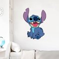 thumbnail image 4 of Pegatinas de pared decorativas para habitación de niños, pegatinas de pared al por mayor, dibujos animados de anime 3D, cartel mural de pared rota oso de fresa Electrónica, 4 of 4