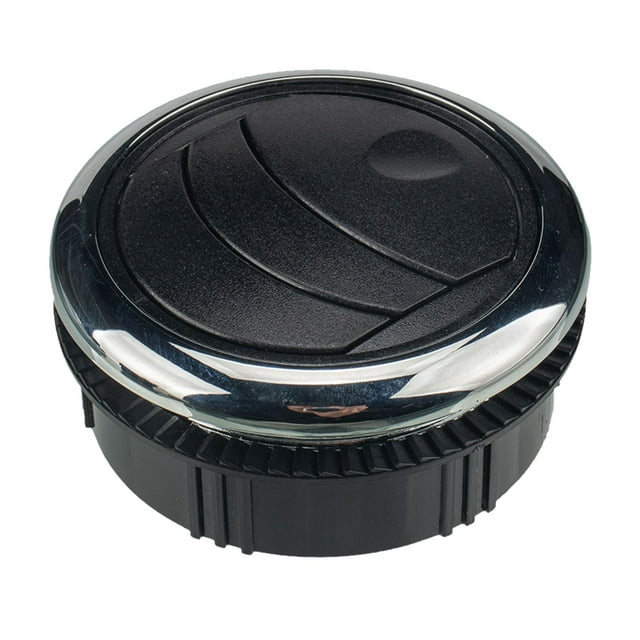Almencla Déflecteur de Sortie d'Air Universel Électroplaqué pour Voiture RV ATV Type Bouton