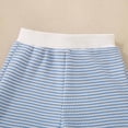 thumbnail image 6 of HCNTES Toddler Boy 3st Birthday Outfit One Chenille Patch Stripe Tee and Shorts 2-Piece Special Occasion Set Toddler Boy 3 Years Birthday Clothes, 6 of 9