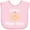 AD-Pink, variant on Inktastic Future Water Skier Boys or Girls Baby Bib