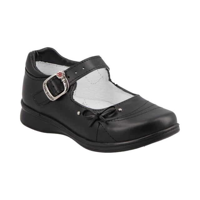 Zapatos Escolares Niña Mujer Bonita Clásicos negro 17 MUJER BONITA 1200