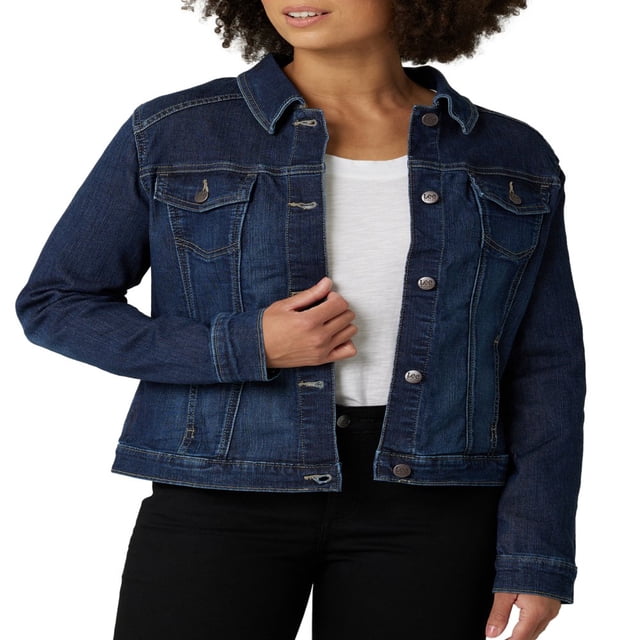 Riders by Lee Indigo Stretch Denim Jacket