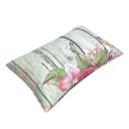 thumbnail image 3 of Balery Vintage Wood with Floral Bedding Queen Pillow Cases - Envelope Closure - Soft Brushed Microfiber Fabric - Shrinkage and Fade Resistant Pillow Cases-20"x30", 3 of 9