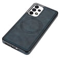 thumbnail image 2 of ELEHOLD Case for Samsung Galaxy A53 5G, Shockproof Slim Magnetic Leather Case, Compatible with MagSafe Accessories,Green, 2 of 4