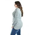 thumbnail image 2 of Sueter envolvente Roman Fashion / Tallas Extras, 100 (Gris)) gris 36, 2 of 6