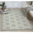 thumbnail image 2 of Nourison Ultima Ivory/Aqua Area Rug UL631 7'6" x 9'6", 2 of 5