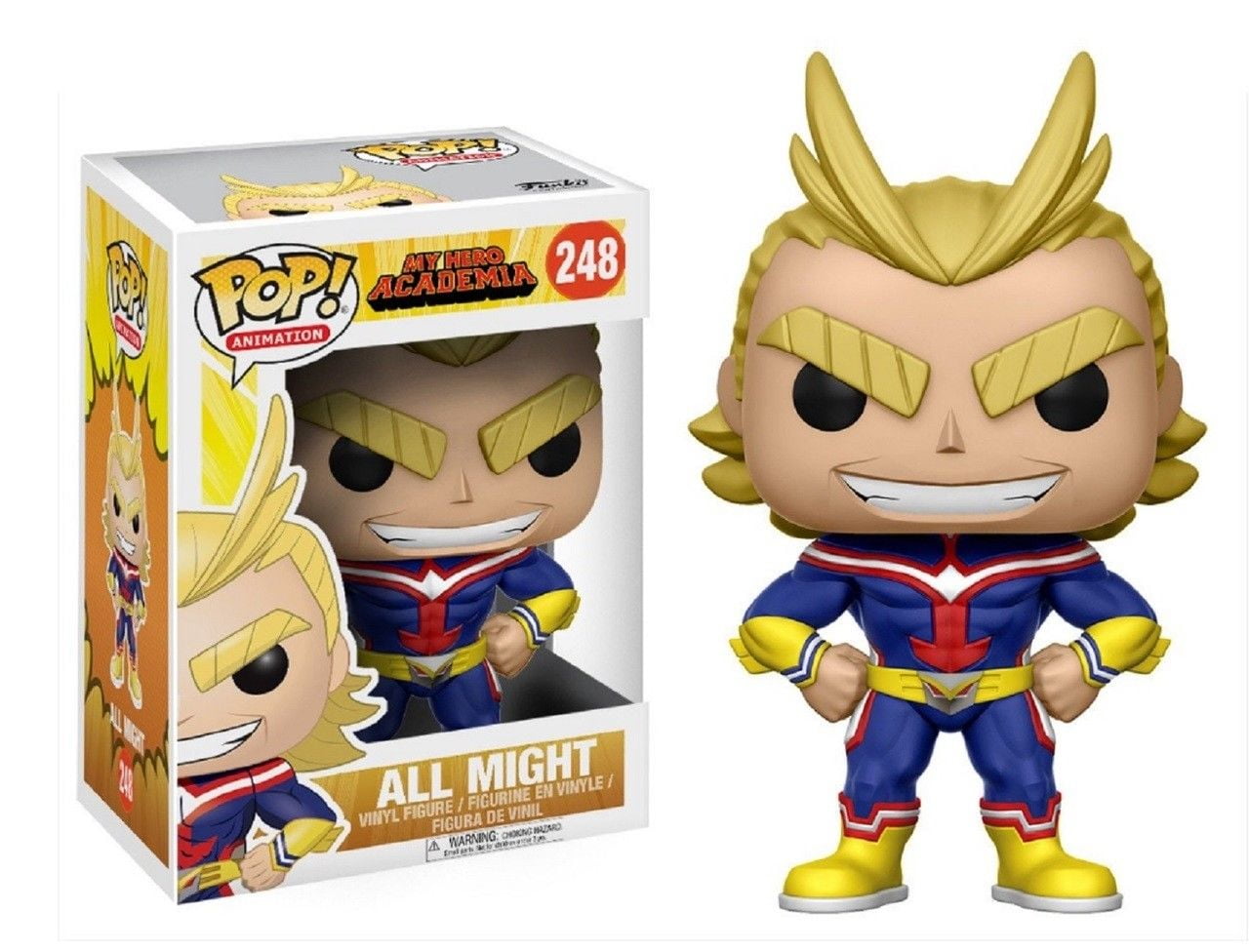 Funko POP - My Hero Academia - All Might - Vinyl Collectible Figure - Walmart.com