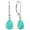 Green, variant on Vesitim Opal Earrings for Women Sterling Silver Teardrop Solitaire Dangle Drop Earring Birthstone Jewelry Gift Created Green Opal