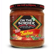 On The Border Hot Salsa, Gluten-Free, 16 oz Jar