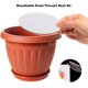 thumbnail image 5 of Tapete para plantar, tapete para macetas de 2 piezas, tapete para plantas de jardinería plegable impermeable 50x50 75x75 para trasplante de jardinería ER, 5 of 5