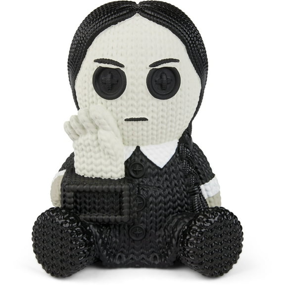 Handmade by Robots - The Addams Family - Wednesday with Thing #101 (Limited Edition Glow in the Dark)