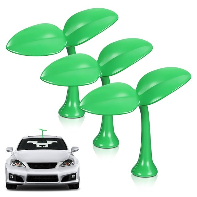 GAXIRE 3 calcomanías elegantes 3D para coche, decoración para el exterior del techo, parachoques y capó.
