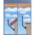 thumbnail image 4 of Adjustable Starlink Mounting Kit, 30 in Aspotify Starlink Long Wall Mount, Starlink Roof Mount, 4 of 7