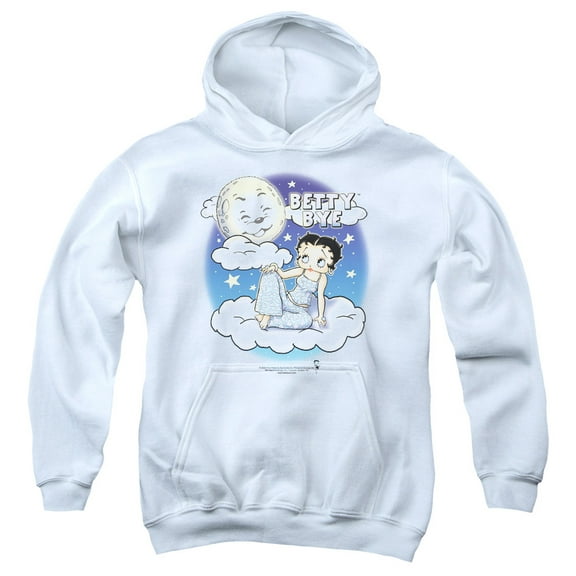 Betty Boop - Betty Bye - Youth Hooded Sweatshirt - Medium
