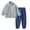 Blue, variant on Ccpelsie Girl Clothes Kids Outfits Long Sleeve Ribbed Sweatshirt Bell Bottom Pants Set Fall Winter Clothing for Girls(Blue,13-14 Years)