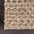thumbnail image 4 of nuLOOM Tessie Flatweave Jute Area Rug, 7' 6" x 9' 6", Natural, 4 of 4