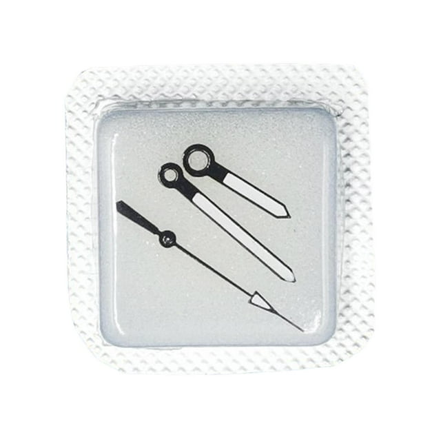 Juego de agujas para reloj Yuyangstore piezas de acero de aleación accesorios para El hogar
