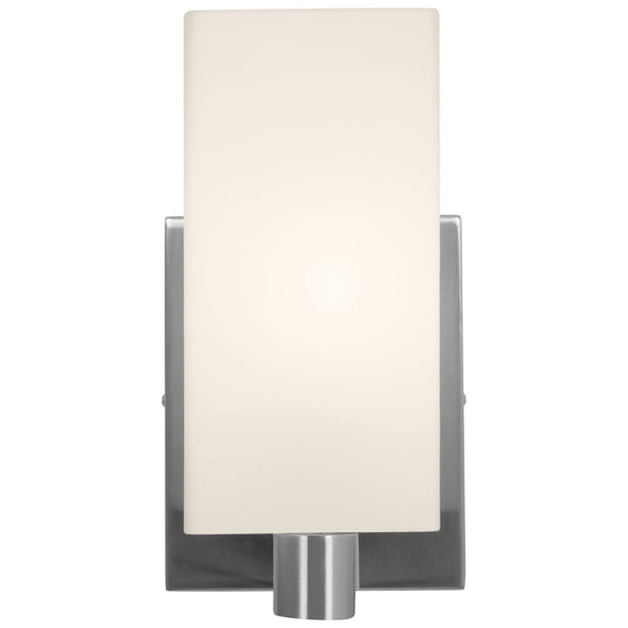 50175-BS/OPL Access Lighting Archi - 4.7 Inch One Light Bath Vanity-Brushed Steel Finish-Incandescent Lamping Type