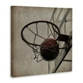 thumbnail image 3 of Stupell Industries Be The Ball Basketball Canvas Wall Art, design by Kim Allen, 17 x 17, 3 of 7