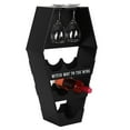 thumbnail image 3 of Gothic Vampire Black Coffin Casket Wine Glasses Bottles Rack Shelf Holder Stand, 3 of 7