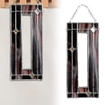 thumbnail image 2 of Handmade Stained Glass Photobooth Frame, Vertical Hanging Photo Strip Frame, Copper Foil Glass Picture Frame for Memory Display (#C), 2 of 6