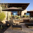 thumbnail image 6 of Patio Outdoor Market Umbrella with Aluminum Auto Tilt and Crank, 6 of 8