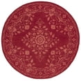 thumbnail image 2 of Safavieh Dip Dye Coleman Oriental Wool Area Rug, Red, 7' x 7' Round, 2 of 8