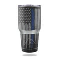 thumbnail image 1 of MightySkins OZTUM30-Thin Blue Line Skin for 30 oz Ozark Trail Tumbler, Thin Blue Line, 1 of 4