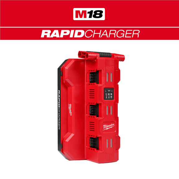 Milwaukee Tool M18  Six Bay Daisy Chain Rapid Charger