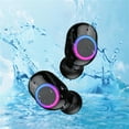 thumbnail image 4 of T6 True Wireless Earbuds Bluetooth 5.3 Headphones 45H Long Playtime, Wireless Charging Case, IPX8 Waterproof Stereo Earphones, Built-in Mic Calls, Headset Premium Deep Bass 32 Preset EQs via APP,Red, 4 of 7