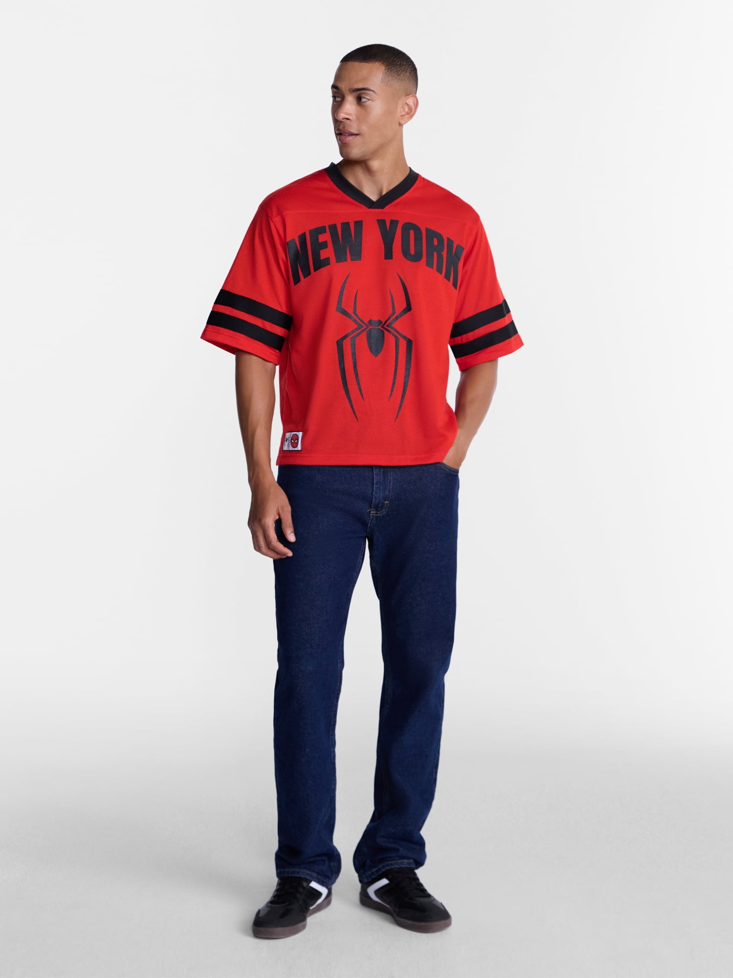 Spider-Man Men's & Big Men's Graphic Jersey, Sizes XS-5XL