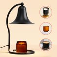 thumbnail image 3 of Black Trumpet-shape Candle Warmer Lamp with Timer&Dimmer,Wax Melting Electric Warmer Light for Jar Candles, 3 of 7