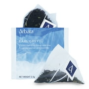 Arbata Earl Grey Tea, 24 Pyramid Tea Bags Caffeinated Black Tea, Naturally Flavored Earl Gray Tea with Bergamot Oil and Lavender