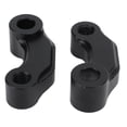 thumbnail image 2 of Rearview Mirror Extend Adapter, CNC Aluminium Stylish Wing Mirror Extension Holder  For Motorcycle Black, 2 of 8