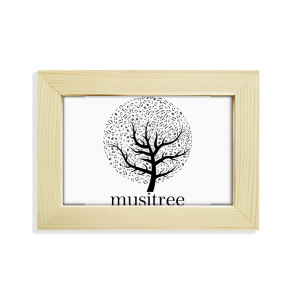 Music Trees Flourish Art Deco Fashion Desktop Decorate Photo Frame Picture Art Painting 5x7 inch