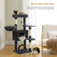 thumbnail image 2 of Free Shipping Multi-Level Cat Tree Cat Tower with Condo Scratching Post Cat Scratcher Cat Accessories Cat Toy House Pet Products ShopWise Round, 2 of 8