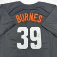 thumbnail image 2 of Autographed/Signed Corbin Burnes Baltimore Black City Connect Baseball Jersey Beckett BAS COA, 2 of 4