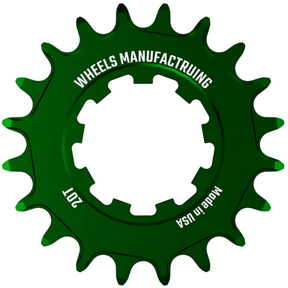 Wheels Manufacturing SOLO-XD Cog - 20t, Green