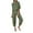 Army Green, variant on Ndbuld Womens Fashion 2 Piece Outfits Short Sleeve Tops Set Matching Shorts Loungewear Tracksuit Lounge Sets Dark Blue 2XL