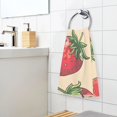 thumbnail image 5 of Many Strawberries Hand Towel Cotton Bath Towel Large Face Towels Absorbent for Bathroom Home Hotel, 5 of 7