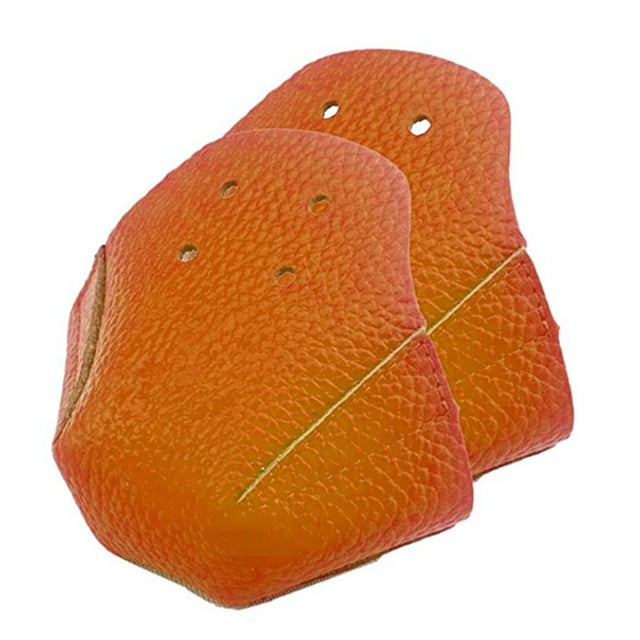 Soidarity 1 par de protectores de puntera de pie antifricción para patines naranja