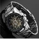 thumbnail image 3 of Reloj de cuarzo para hombre, relojes para hombre, relojes automáticos esqueléticos para hombre, reloj de pulsera de acero inoxidable, el reloj, 3 of 4