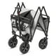 Seina Chariot Utilitaire Extérieur d'Une Capacité de 150 Lb, Gris/noir – image 4 sur 5