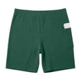 thumbnail image 5 of Busydd Yoga Shorts for Women S-3XL Fashion Stretch High Waisted Running Workout Shorts Casual Summer Solid Color Women Shorts with Pocket L, 5 of 5
